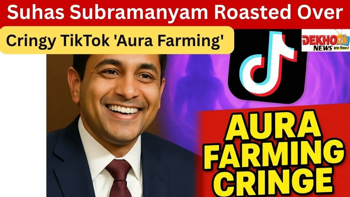 Suhas Subramanyam Roasted Over Cringy TikTok ‘Aura Farming’ Video Amid Trump Vote Fallout