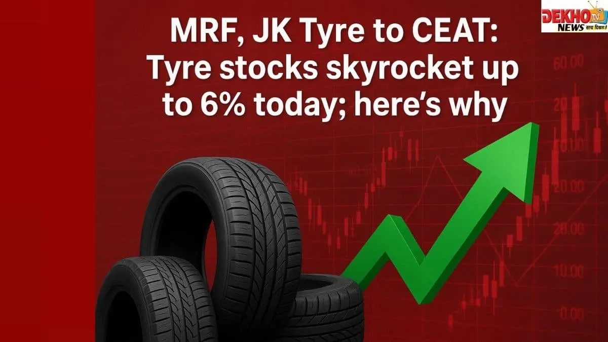 MRF, JK Tyre to CEAT: Tyre stocks skyrocket up to 6% today