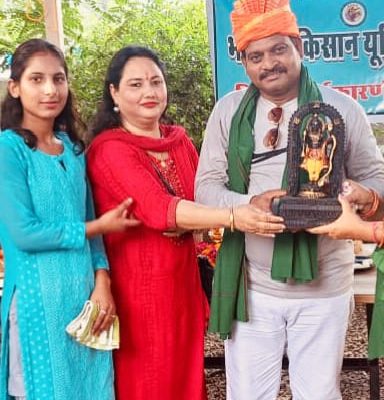 राष्ट्रीय उपाध्यक्ष रमेश रांगी का जोरदार स्वागत किया Uttarakhand Haridwar