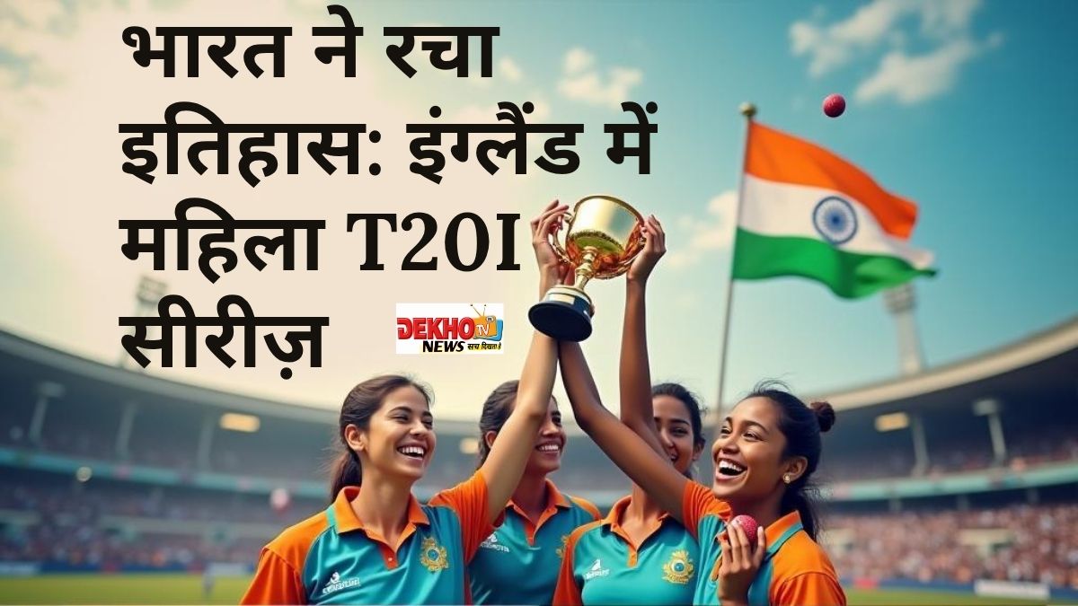 YouTube Thumbnail भारत ने रचा इतिहास इंग्लैंड में महिला T20I सीरीज़ 1280 x 628